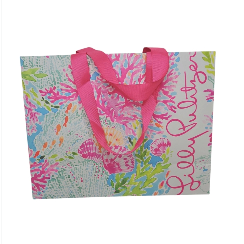 Lilly Pulitzer Paper Gift Bags 2 Styles - Picture 4 of 6